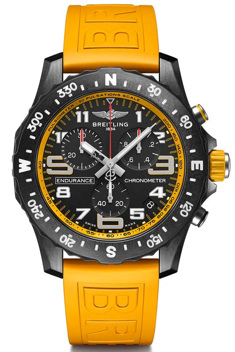 breitling endurance gelb|breitling endurance chronometer.